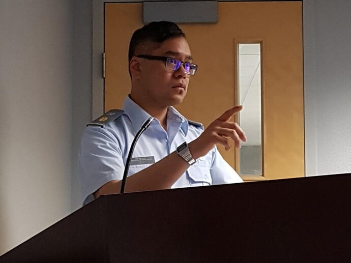 Kenny teaching seminar at USAFA Kenny teaching seminar at USAFA
