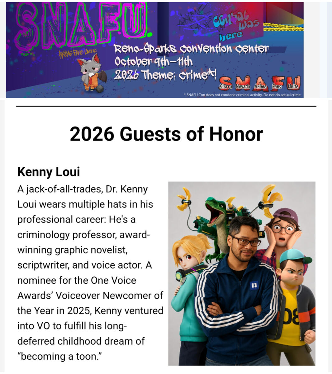 SNAFU Con 2026